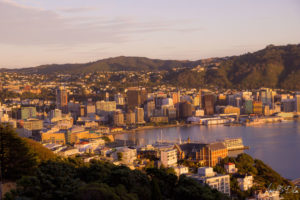 Vue sur la baie de Wellington depuis Roseneath