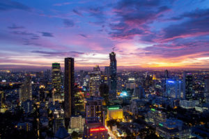 Vue de Bangkok depuis le Moon & Vertigo bar - Benjamin Gamblin