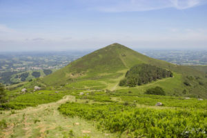 Vue depuis le Mondarrain sur l'Ezcondray