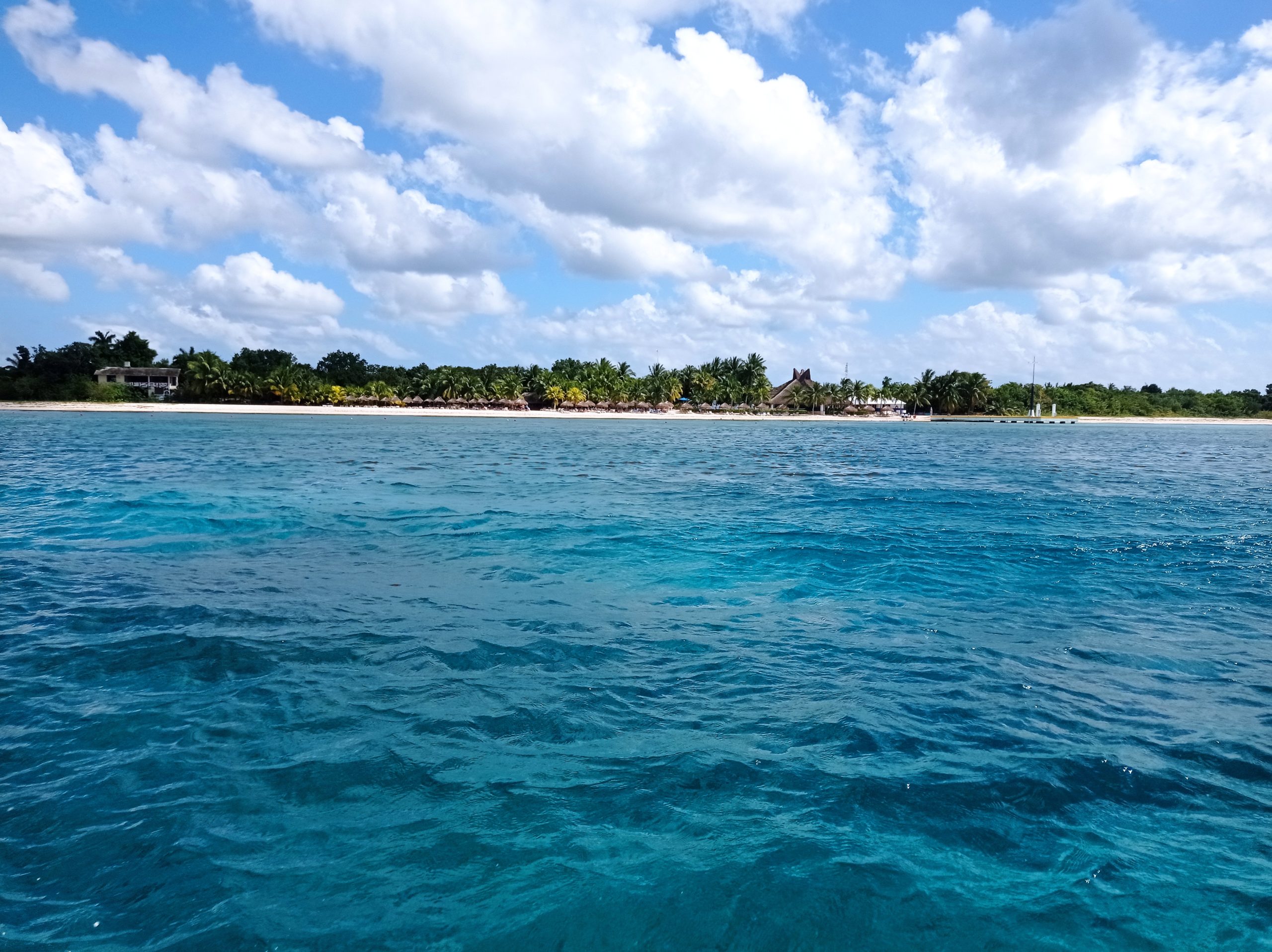 Une plage au sud ouest de Cozumel