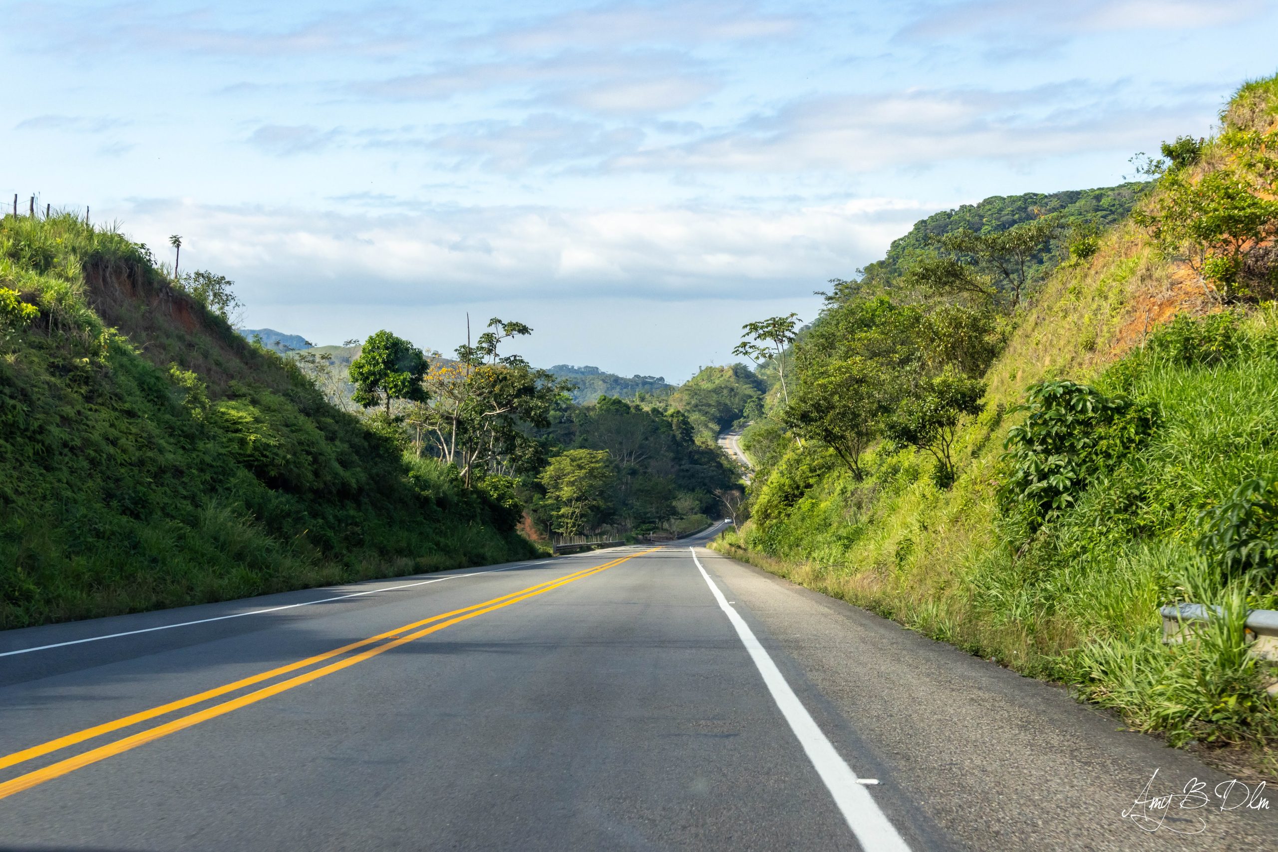 une route au mexique
