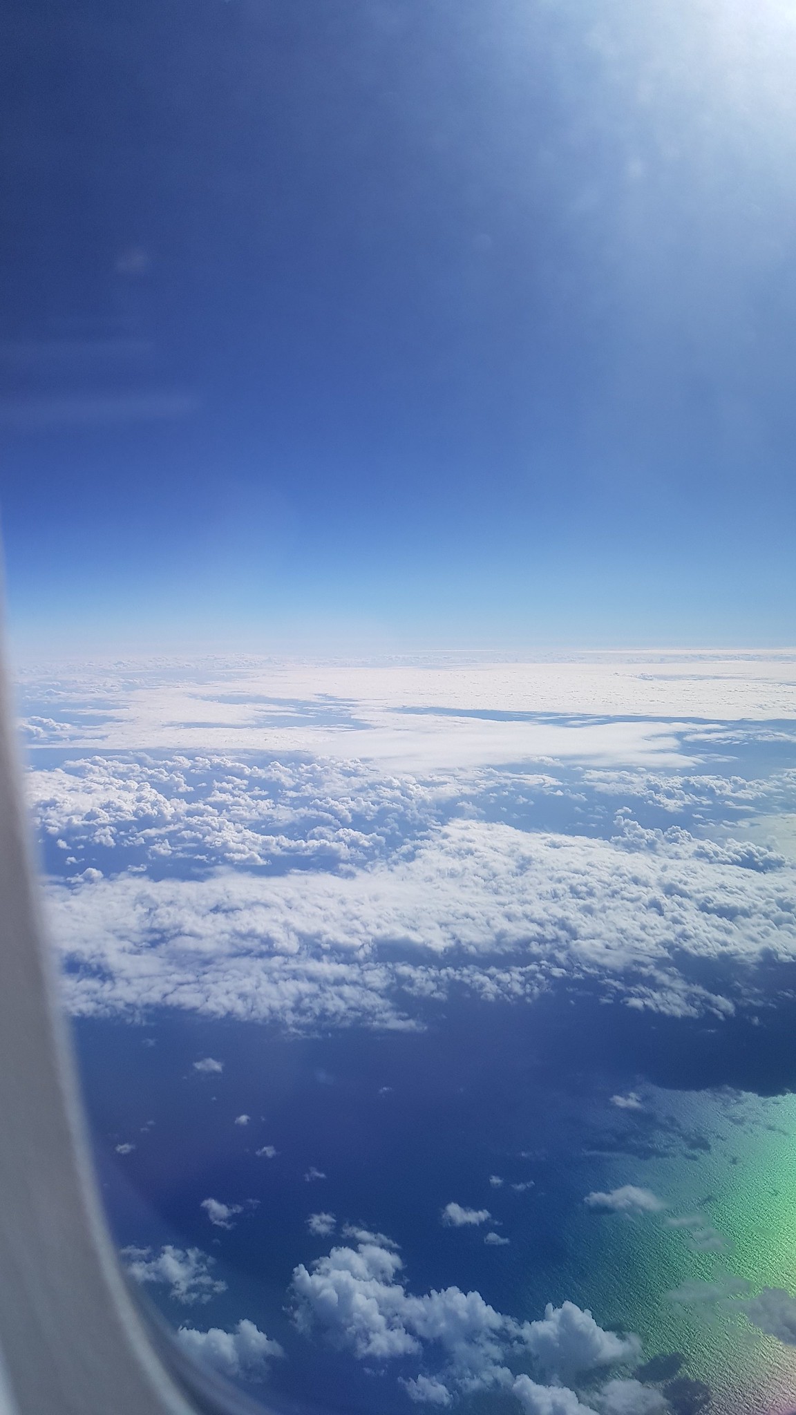 Survol du Mexique en avion