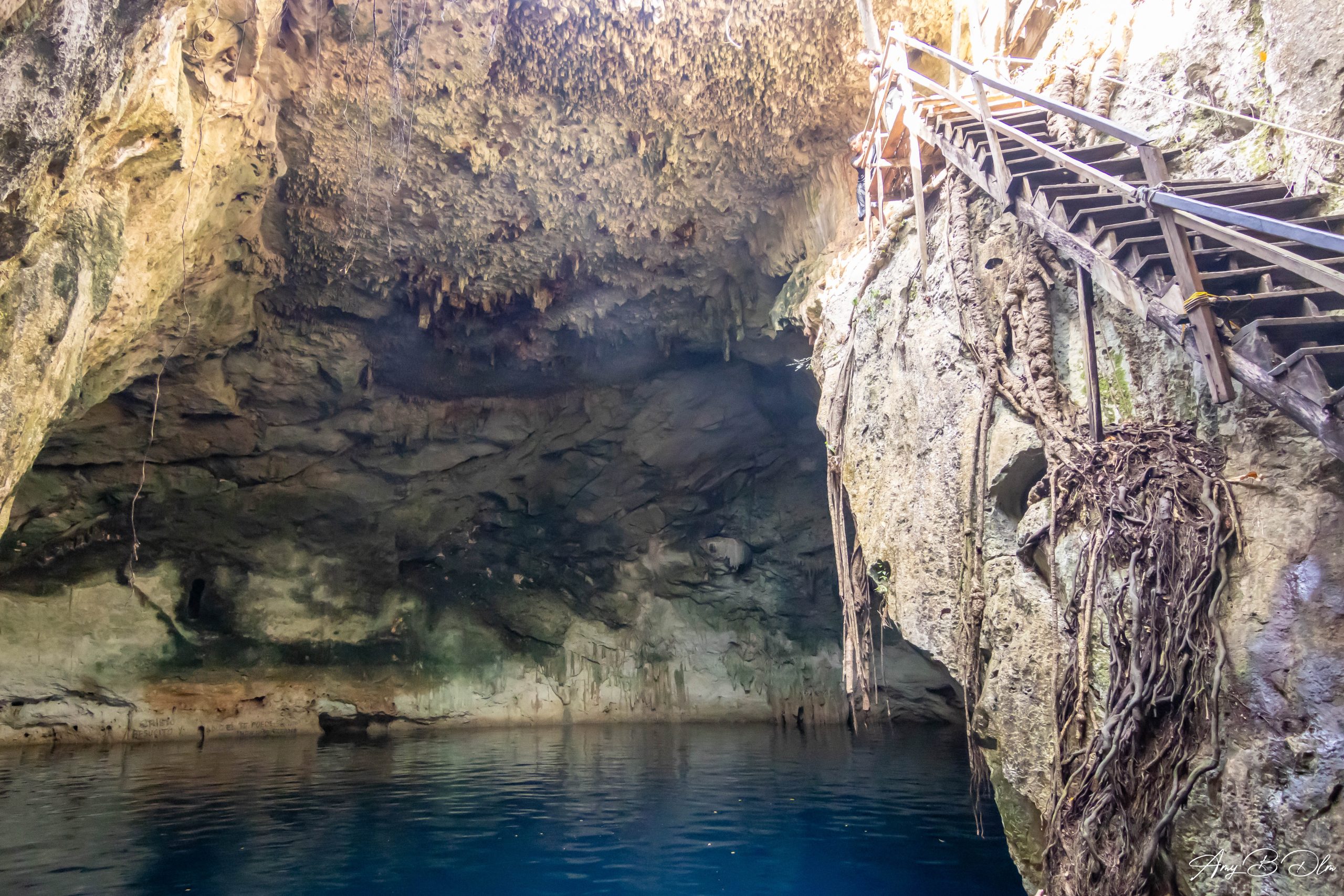 Cenote au Mexique dans la region de merida