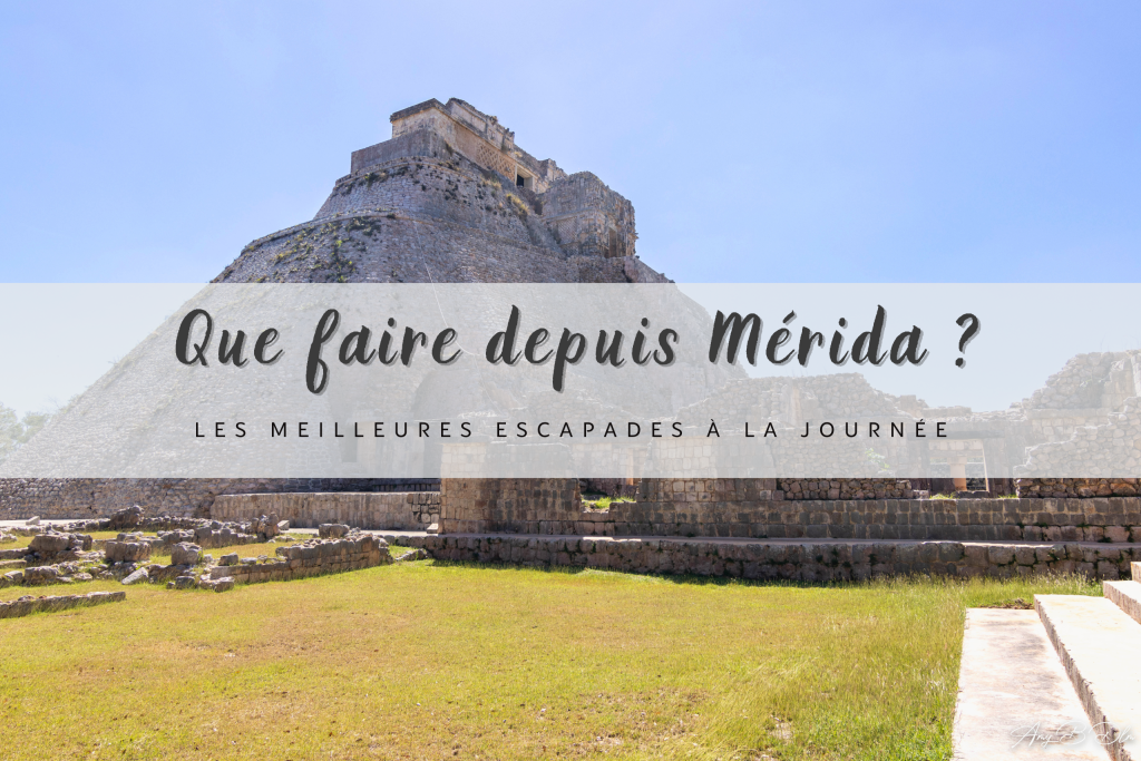 pyramide du devin a uxmal au mexique
