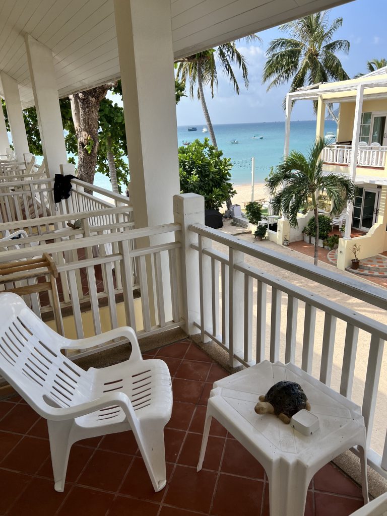 Hotel a Koh Tao avec terrasse privee et vue sur la mer
