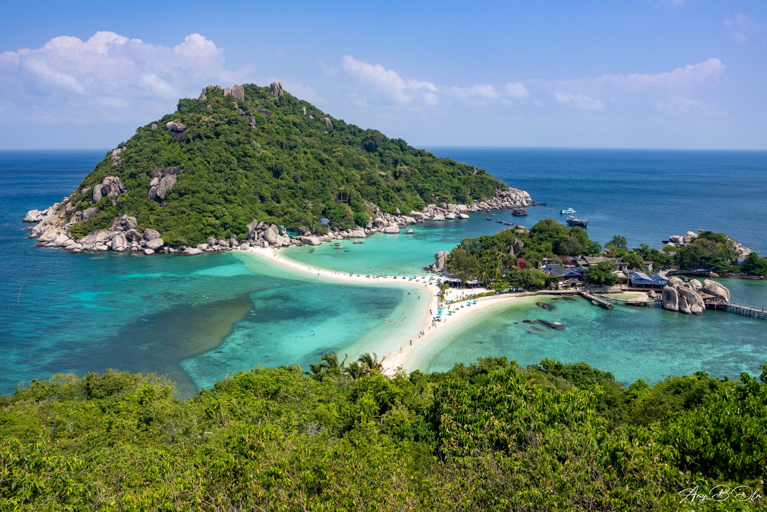 point de vue de koh nang yuan a koh tao