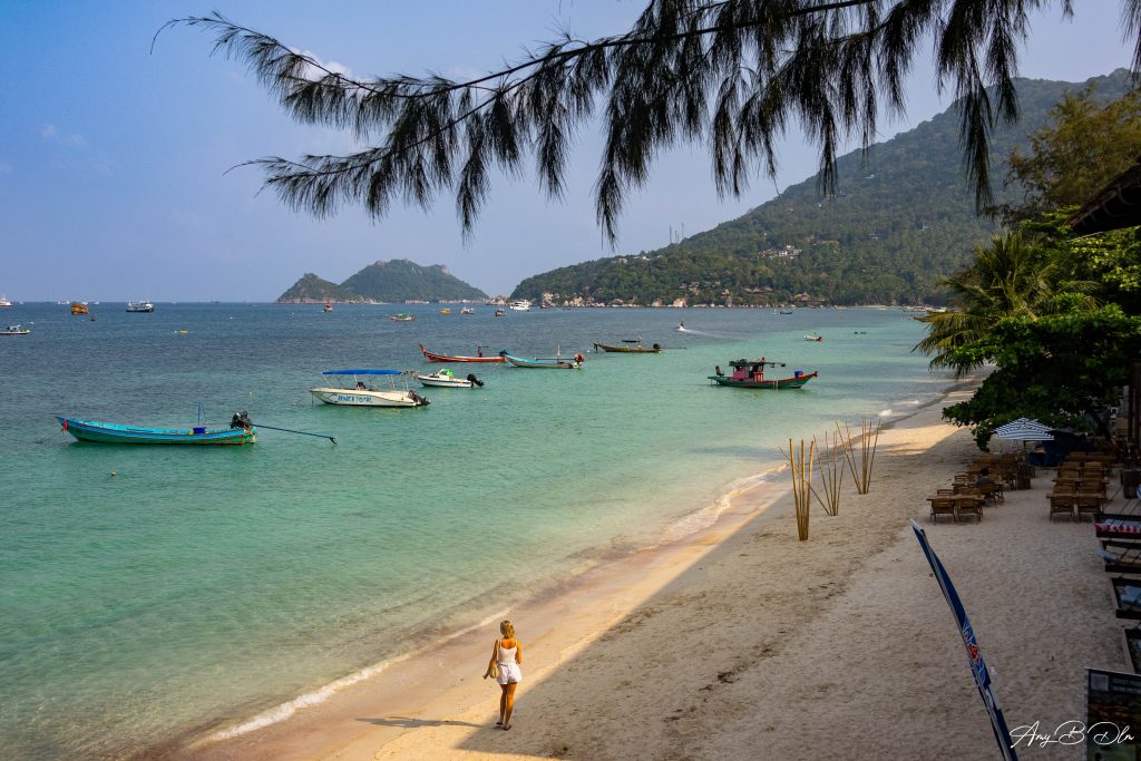 Sairee beach le matin