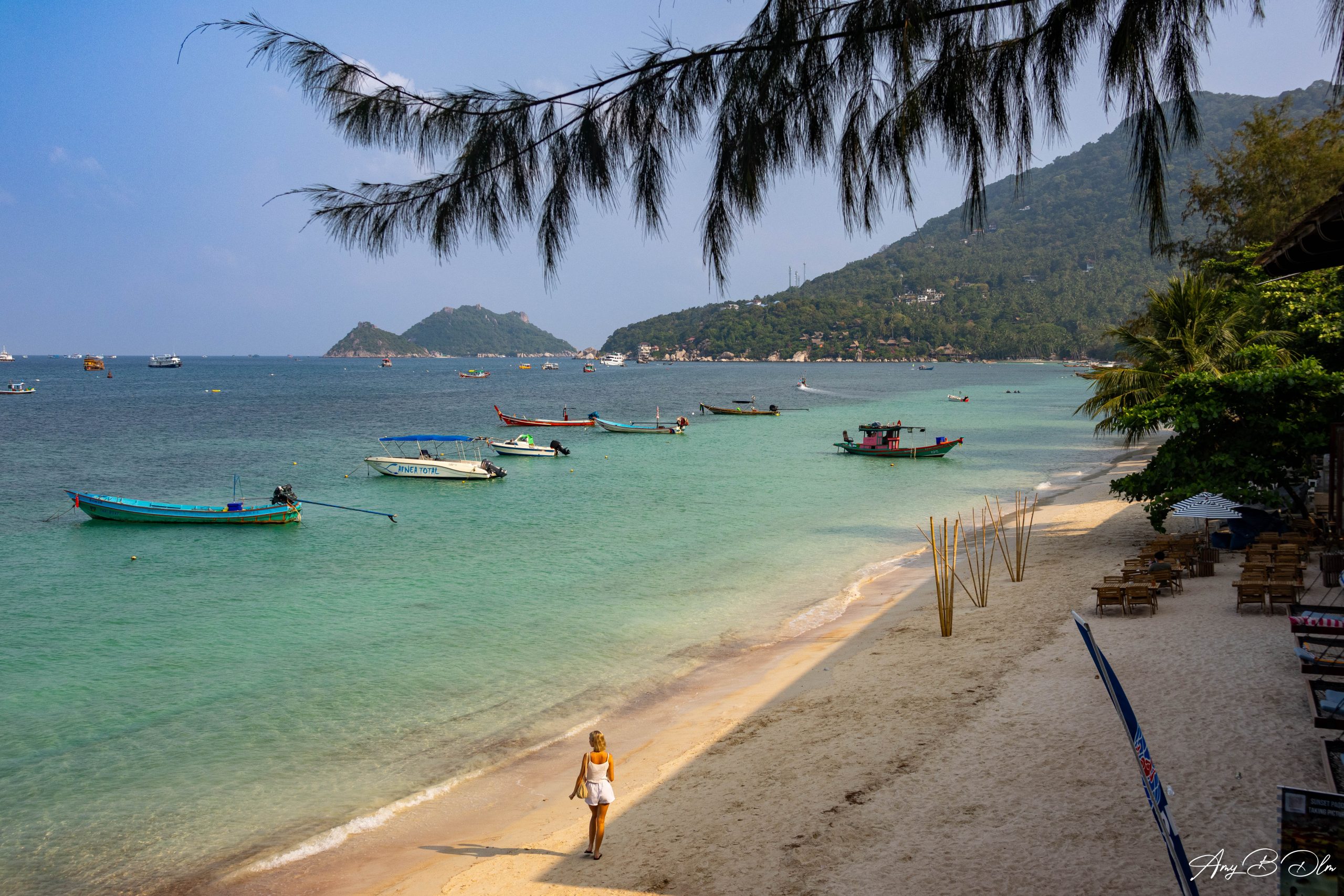 Sairee beach le matin