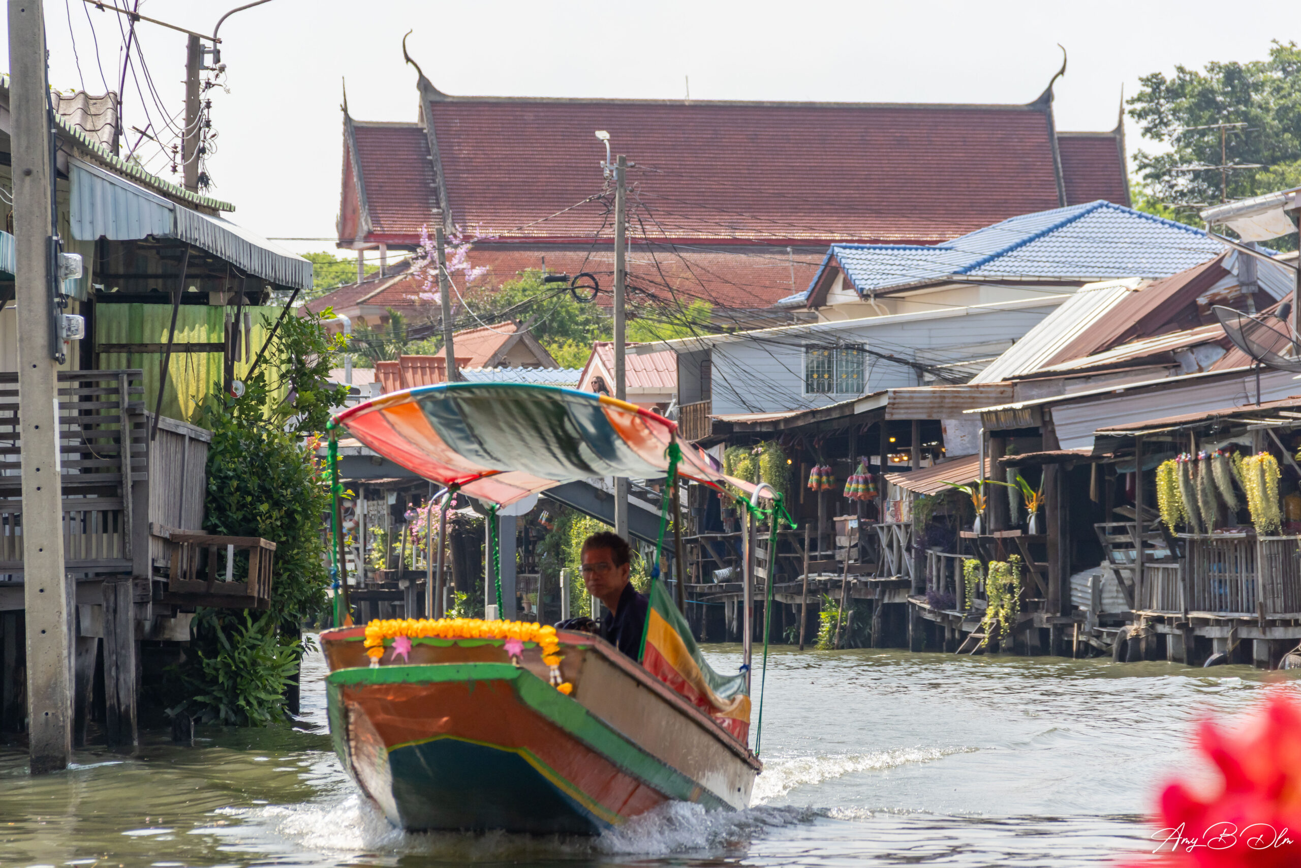 Sur les canaux de Bangkok
